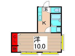 コ－ポ安楽の物件間取画像